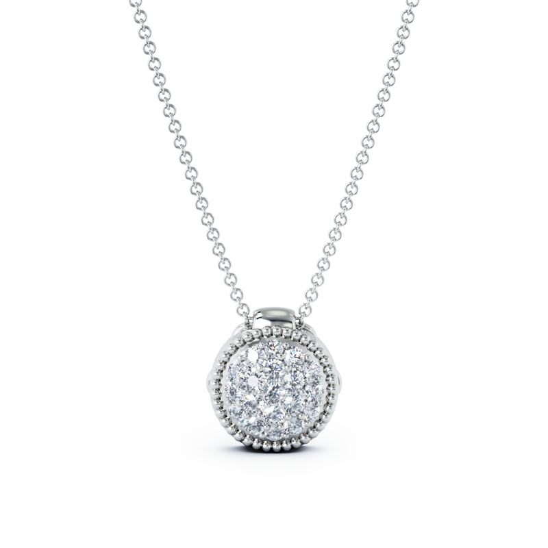 Diamond ashes necklace Clearance