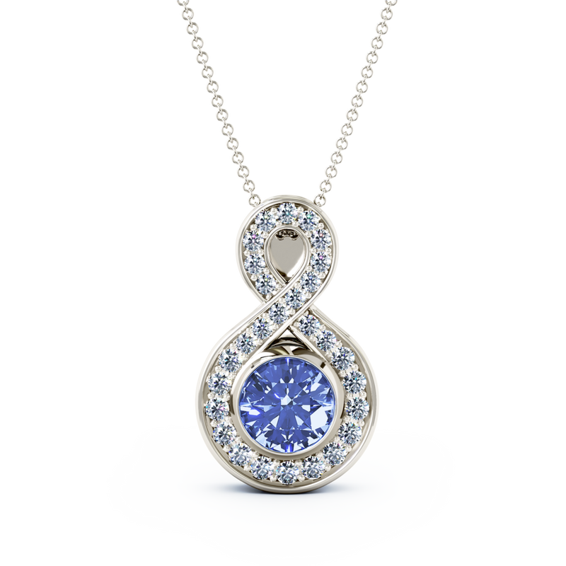 Memorial online diamond pendant